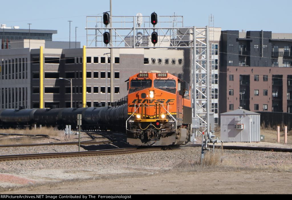 BNSF U Train 8059 West